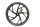 Forhjulsfælg, letmetal, 17 tommer, foran BMW K 1200 S K40 K12S 0581 05-08