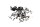 Motorskruer, pakninger, fastgørelse BMW R 1200 GS DOHC K25 0460 10-12