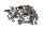 Motorskruer, pakninger, fastgørelse BMW R 1200 GS DOHC K25 0460 10-12