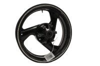 Rear wheel rim, 3 spokes, black, tire valve Ducati 750 SS...