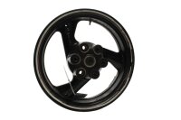 Rear wheel rim, 3 spokes, black, tire valve Ducati 750 SS...