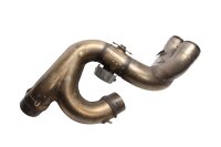 Exhaust manifold Y-connection exhaust pipe Ducati 1098...