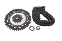Chain kit, drive set, chain, sprocket, chainring Kawasaki...