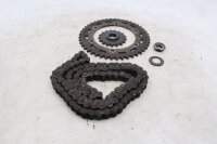 Kit catena, set trasmissione, catena, pignone, corona Kawasaki GPz 1100 ZXT10E/E 95-98