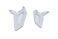 Heel guards, front left and right footrest covers for...