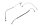 Jarruletkun hydrauliletkun kiinnityspuristin KTM Duke 690 690DUKE/10 10-11