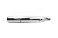 Exhaust silencer, catalytic converter, slip-on, chrome...