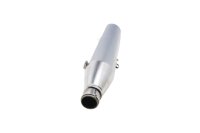 Exhaust silencer, catalytic converter, slip-on, chrome Harley Davidson universell