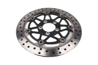 Front left drilled brake disc, 4.5mm Kawasaki GPz 1100...