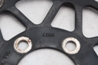 Vasen etujarrulevy, reiitetty, 4,5 mm Kawasaki GPz 1100 ZXT10E/E 95-98