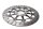 Etujarrulevy, reiitetty, kelluva, 3,9 mm, 320 mm KTM Duke 690 690DUKE/10 10-11