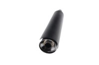 Exhaust muffler catalytic converter silencer chrome Harley Davidson universell