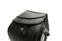 C-Bow leather saddlebag with Buffalo lock and side mounting Suzuki universell