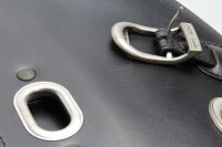 C-Bow leather saddlebag with Buffalo lock and side mounting Suzuki universell