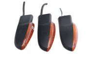 Universal LED turn signal set, orange housing, black,...