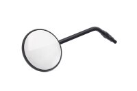 Round left rearview mirror, universal M8 mirror mount,...
