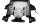 Taka-apurunko, taka-apurunko, rungon kiinnitys AH164 KTM Duke 690 690DUKE/10 10-11