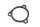 Clutch cylinder gasket flange Kawasaki GPz 1100 ZXT10E/E 95-98