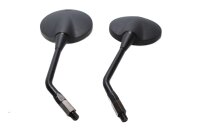Rearview mirror set left right round E-mark Husqvarna...
