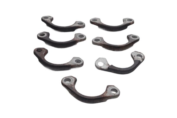 Exhaust manifold clamp set, exhaust bracket Kawasaki GPz 1100 ZXT10E/E 95-98