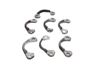 Exhaust manifold clamp set, exhaust bracket Kawasaki GPz 1100 ZXT10E/E 95-98