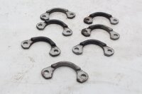 Exhaust manifold clamp set, exhaust bracket Kawasaki GPz 1100 ZXT10E/E 95-98