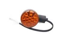 Clignotants avant à LED, ronds, orange, câble court Indian Scout 1130 Bobber 18-18