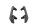 Griffpaar hinten links rechts Handgriff Aufnahme Husqvarna Enduro 701 25-25