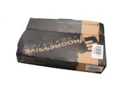 Chrome shock absorber, rear left, adjustable tension...
