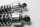 Chrome shock absorber, rear left, adjustable tension strut Harley Davidson universell