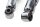 Chrome shock absorber, rear left, adjustable tension strut Harley Davidson universell