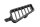 Kylarskyddsgaller höger galler BMW K 100 RS 4 Ventiler K589 0523 89-92