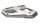 Porte-bagages, porte-bagages arrière, dessus, plaque en aluminium BMW K 1200 GT K44 K12S 0587 06-08