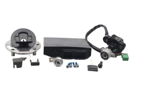 Virtalukon lukkosarja, polttoainesäiliön lukko Suzuki GSX-R 1000 K1/K2 WVBL 01-02