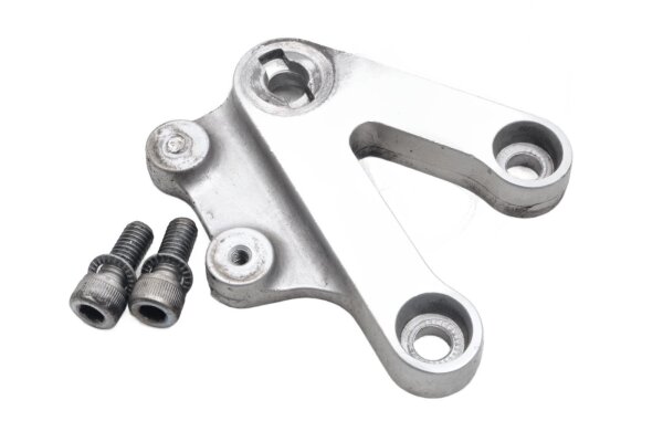 Front left footrest assembly, mounting bracket Suzuki GSX-R 1000 K1/K2 WVBL 01-02