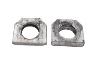 Klembekken, as, achterbrug, kettingspanner Suzuki GSX-R 1000 K1/K2 WVBL 01-02