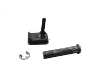 Rear right passenger footrest, rubber part number 7673673...
