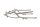 Bageste underramme, bageste underramme, rammebeslag Suzuki GSX-R 1000 K1/K2 WVBL 01-02