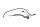 Cable de tierra, cable positivo, cable principal de la batería Suzuki GSX-R 1000 K1/K2 WVBL 01-02