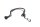 Starter wiring harness, battery, main power cable MZ Baghira MUZ660E 98-06