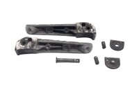 Passenger footrests rear left right pedal pads set MZ...