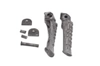 Passenger footrests rear left right pedal pads set MZ Baghira MUZ660E 98-06