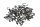 Juego de tornillos para el kit de montaje del bastidor del motor Suzuki GSX-R 1000 K1/K2 WVBL 01-02