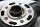 Jante de roue avant, trois rayons, bande décorative verte Kawasaki ZX-7R ZX750N 96-99
