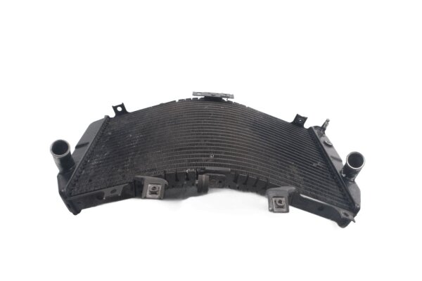 Enfriador de agua, núcleo del radiador, aletas de refrigeración, soporte Suzuki GSX-R 1000 K1/K2 WVBL 01-02
