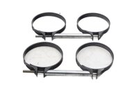 Juego de abrazaderas para el soporte del carburador Suzuki GSX-R 1000 K1/K2 WVBL 01-02