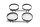 Juego de abrazaderas para el soporte del carburador Suzuki GSX-R 1000 K1/K2 WVBL 01-02