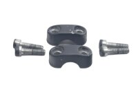 Handlebar clamp set, mounting clamp, handlebar mount MZ...