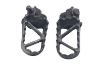 Enduro footpegs, pair, coarsely toothed, robust, non-slip...