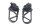 Enduro footpegs, pair, coarsely toothed, robust, non-slip MZ Baghira MUZ660E 98-06